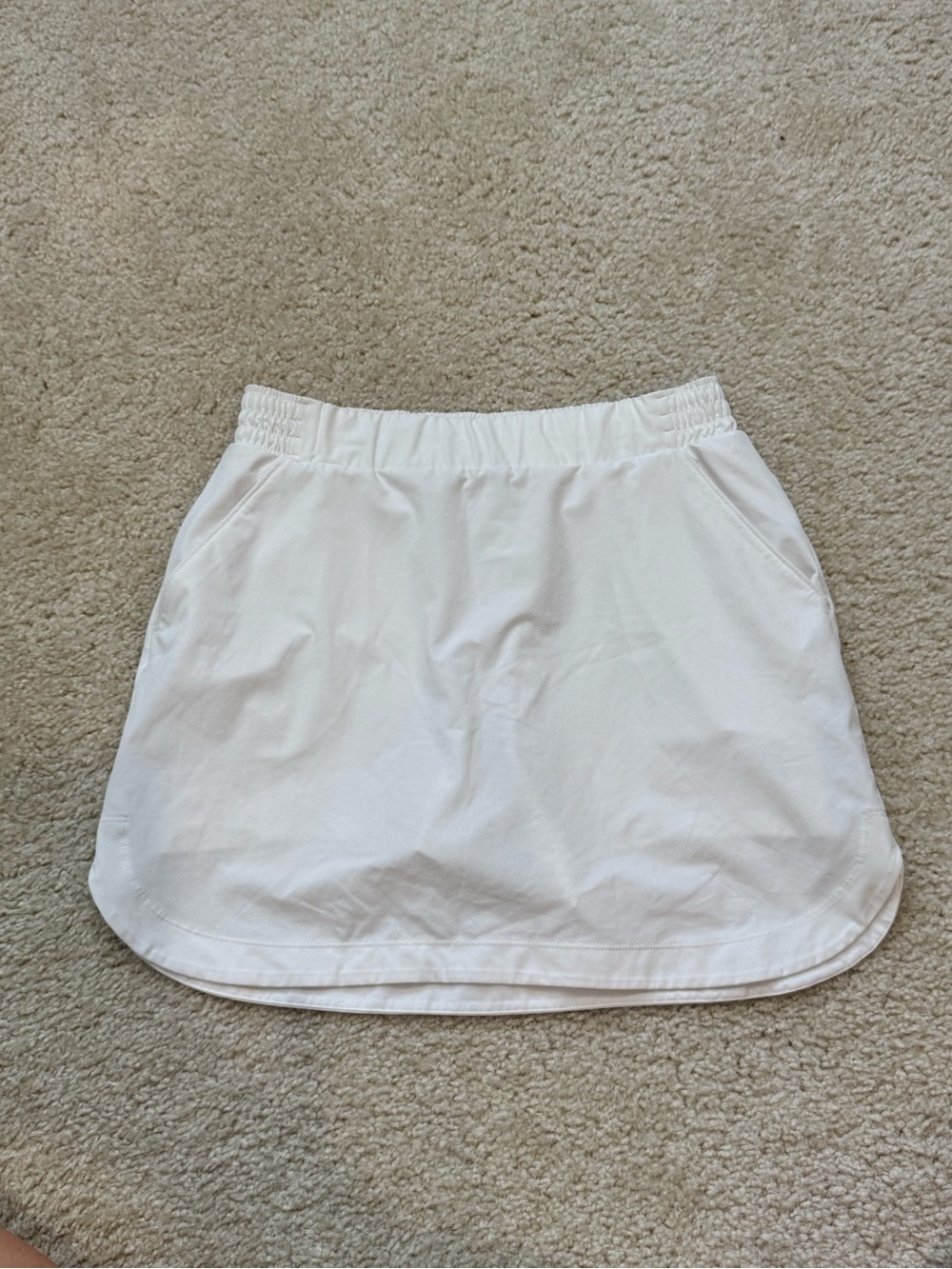 🔹 Calia White Women's Casual Golf Skirt w/ Shorts Underneath Size Small